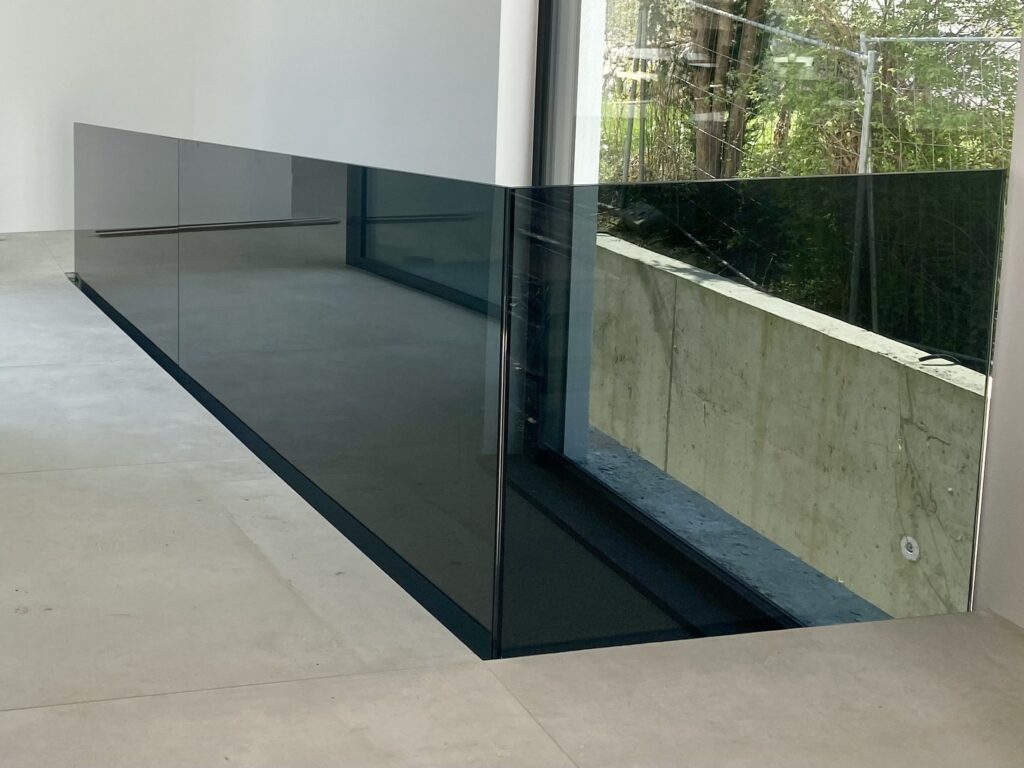 Glasstiege / Glasstreppe